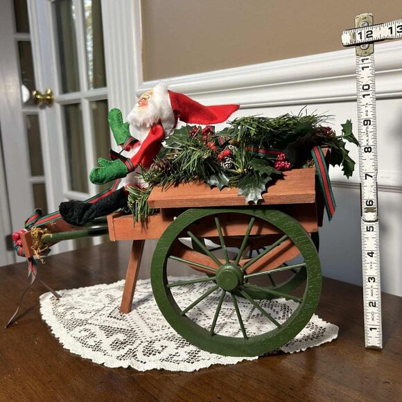 MCM Annalee Santa doll Holiday centerpiece - Picture 9 of 11